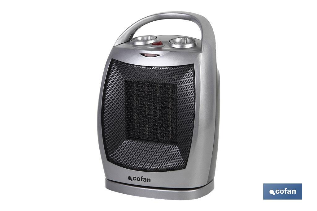 TERMOVENTILADOR CERÁMICO PTC  750W / 1500 W