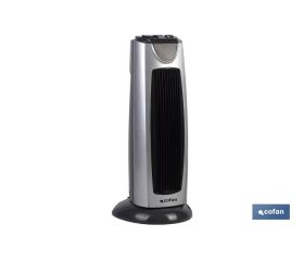 Termo ventilador Eléctrico | Modelo Varsovia | Doble Función de Calor 1000 - 2000 W | Calefactor Cerámico PTC