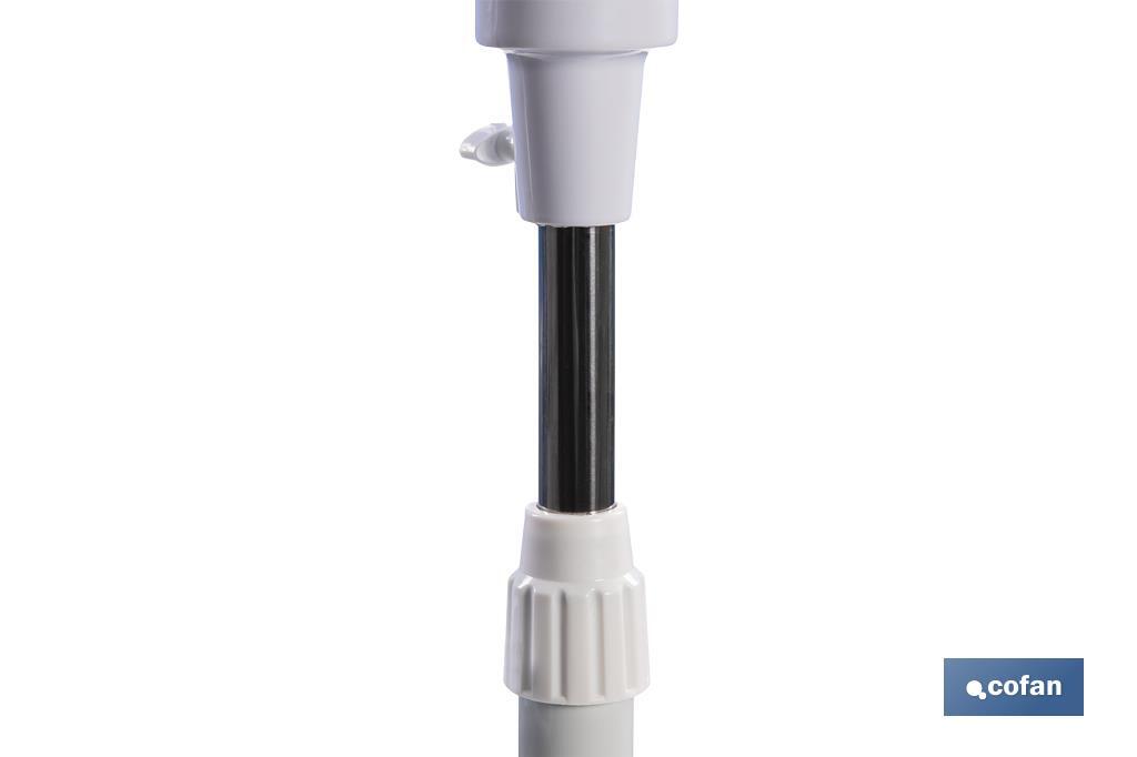 VENTILADOR 5 PALAS TEMPORIZADOR 55 W BLANCO