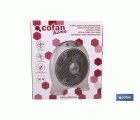 VENTILADOR CON TEMPORIZADOR 50 W BEIGE CLARO