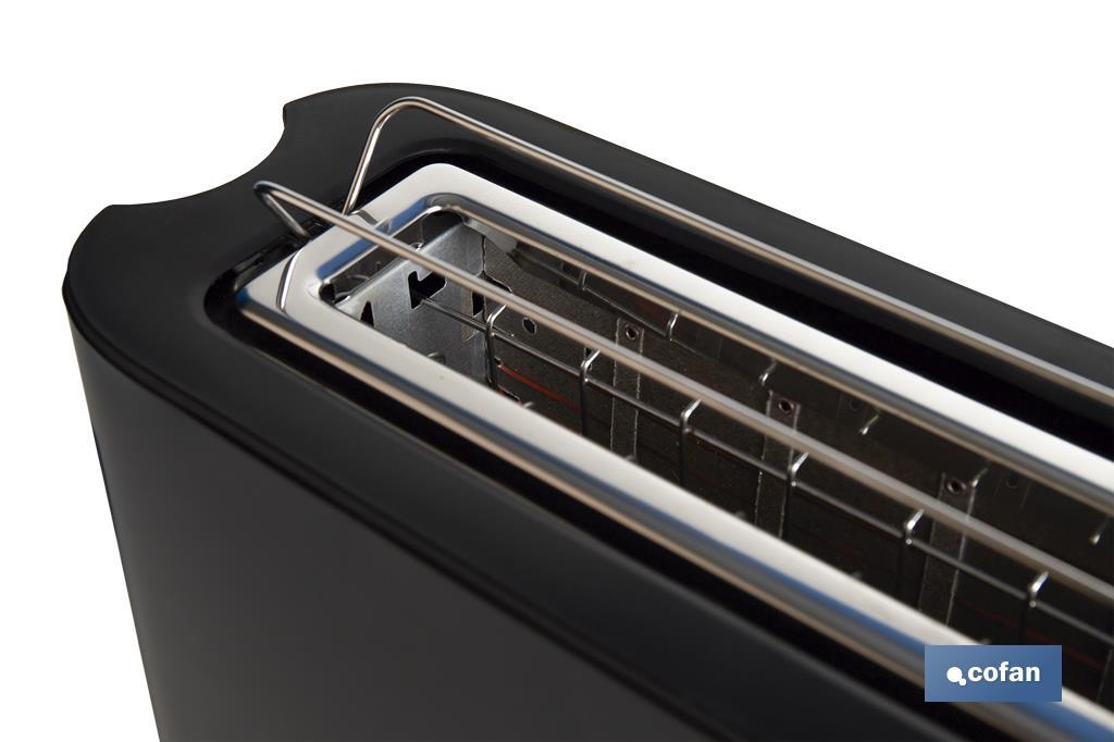 TOSTADOR 1 RANURA NEGRO MATE PANTALLA DIGITAL 38 X13 X 19,5 CM