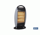 ESTUFA HALOGENA OSCILANTE 400/800/1200 W