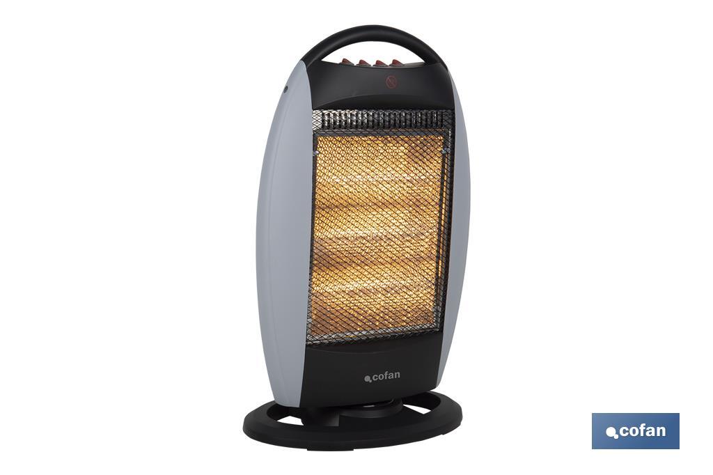 ESTUFA HALOGENA OSCILANTE 400/800/1200 W