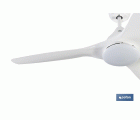 VENTILADOR DE TECHO BLANCO CON LUZ LED 132 CM 55 W