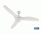VENTILADOR DE TECHO BLANCO CON LUZ LED 132 CM 55 W