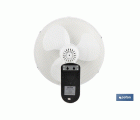 VENTILADOR DE PARED, TEMPORIZADOR, MANDO A DISTANCIA, 50 W