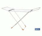 TENDEDERO SUELO CON ALAS PLEGABLES DE ACERO+ RUEDAS,18 m