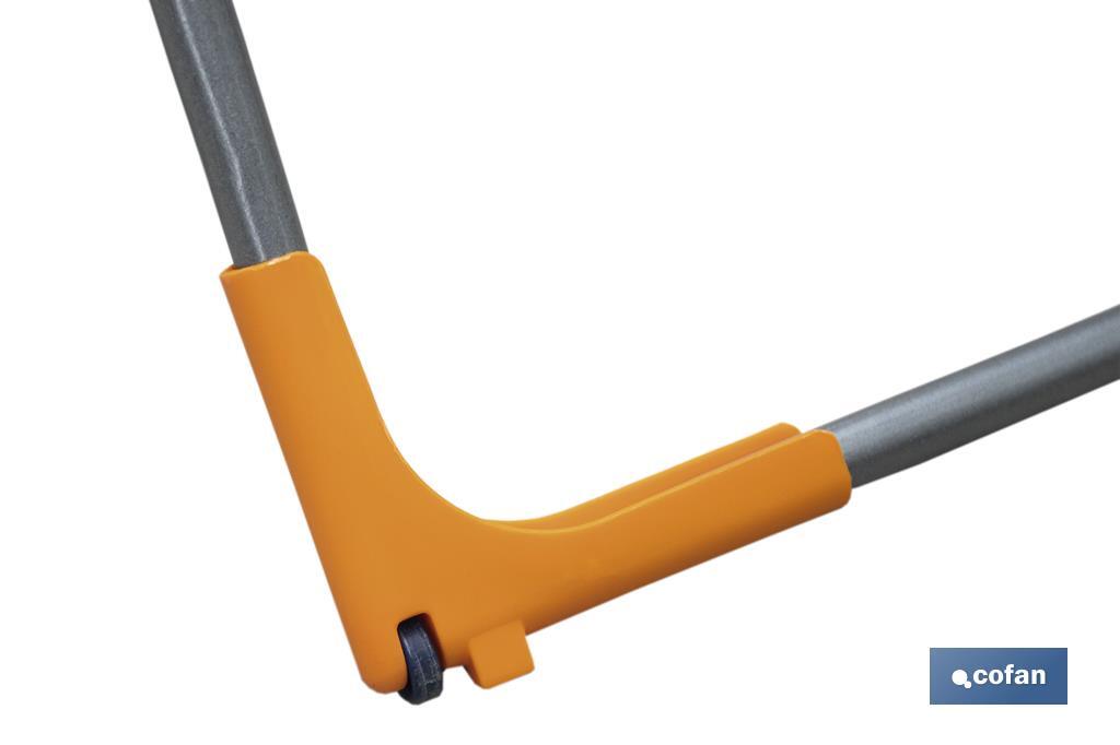 TENDEDERO SUELO CON ALAS PLEGABLES DE ALUMINIO + RUEDAS.18 m