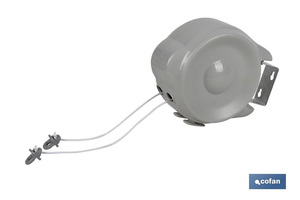 TENDEDERO DE PARED DOS LINEAS 24 m (12m por linea)