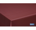 Mantel Antimanchas | Diferentes medidas | Modelo Protea | Color granate