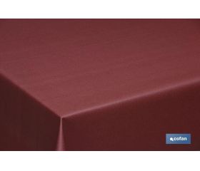 Mantel Antimanchas | Diferentes medidas | Modelo Protea | Color granate
