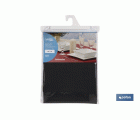 MANTEL ANTIMANCHAS RESINADO  CONFECCIONADO 1,40 x 1,40mt 50% ALG 50% /POL. NEGRO