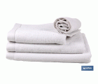 TOALLA DUCHA BLANCA  GR580 M2 GAMA PALOMA 70 X140cm