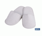 Zapatillas Baño | Modelo Paloma | Color Blanco | 100% algodón | Gramaje 1000 g/m² | Talla M o L