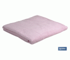 Toalla de baño | Modelo Flor | Color Rosa Claro | 100% Algodón | Gramaje 580 g/m² | Medidas 100 x 150 cm