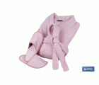 ALBORNOZ ROSA CLARO GR.500/M2 GAMA  FLOR TALLA S