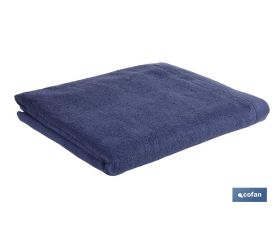 Toalla de tocador | Modelo Marín | Color Azul Marino | 100% Algodón | Gramaje 580g/m² | Medidas 30 x 50 cm