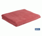 Toalla tocador | Modelo Jamaica | Color Coral | 100% Algodón | Gramaje 580g/m² | Medidas 30 x 50 cm