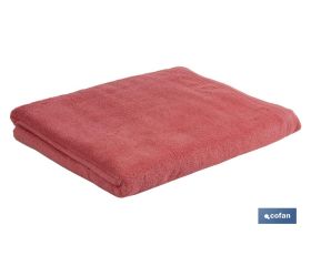Toalla tocador | Modelo Jamaica | Color Coral | 100% Algodón | Gramaje 580g/m² | Medidas 30 x 50 cm