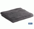 Toalla de Lavabo | Modelo Piedra | Color Gris Antracita | 100% Algodón | Gramaje 580g/m² | Medidas 50 x 100 cm
