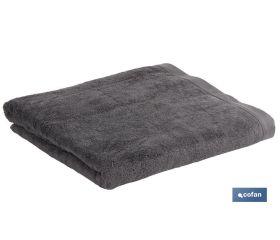 Toalla de Tocador | Modelo Piedra | Color Gris Antracita | 100% Algodón | Gramaje 580g/m² | Medidas 30 x 50 cm