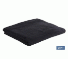 Toalla Ducha | Modelo Brillante | Color Negro | 100% Algodón | Gramaje 580g/m² | Medidas 70 x 140 cm