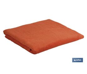 Toalla Tocador | Color Orange | Modelo Amanecer | 100% Algodón | Gramaje 580g/m² | Medidas 30 x 50 cm