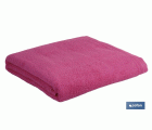 Toalla Ducha | Color Fucsia | Modelo Primavera | 100% Algodón | Gramaje 580g/m² | Medidas 70 x 140 cm