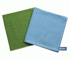 Pack de 2 paños de cocina | Medida 50 x 50 cm | Color verde y azul | Modelo Merlot