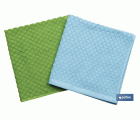 PACK 2 PAÑOS COCINA 50x50 VERDE/AZUL