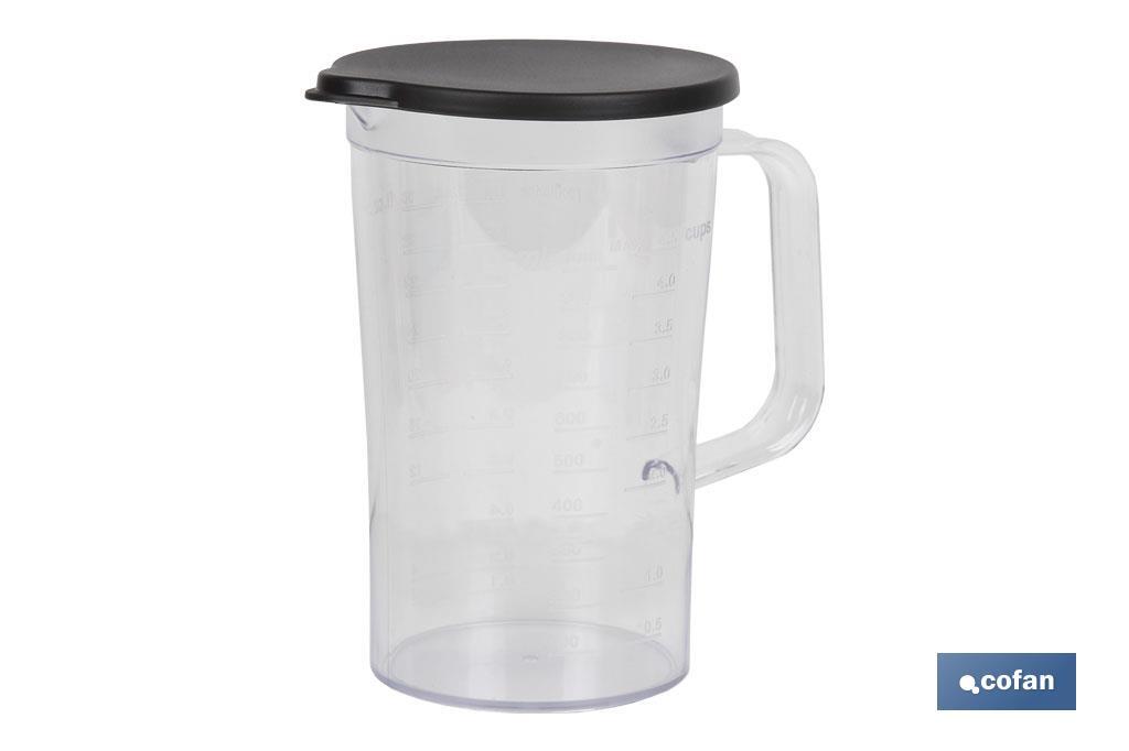 BATIDORA DE MANO ELECTRICA CON ACCESORIO BATIDOR Y VASO MEZCLADOR  800W