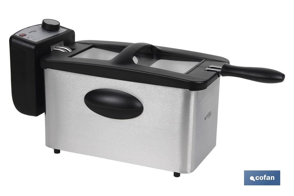 FREIDORA ELECTRICA ACERO INOXIDABLE 3L 2000W