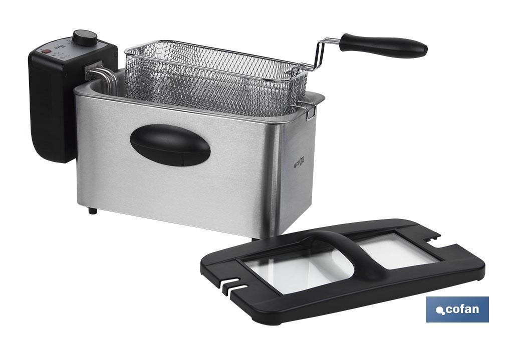 FREIDORA ELECTRICA ACERO INOXIDABLE 3L 2000W