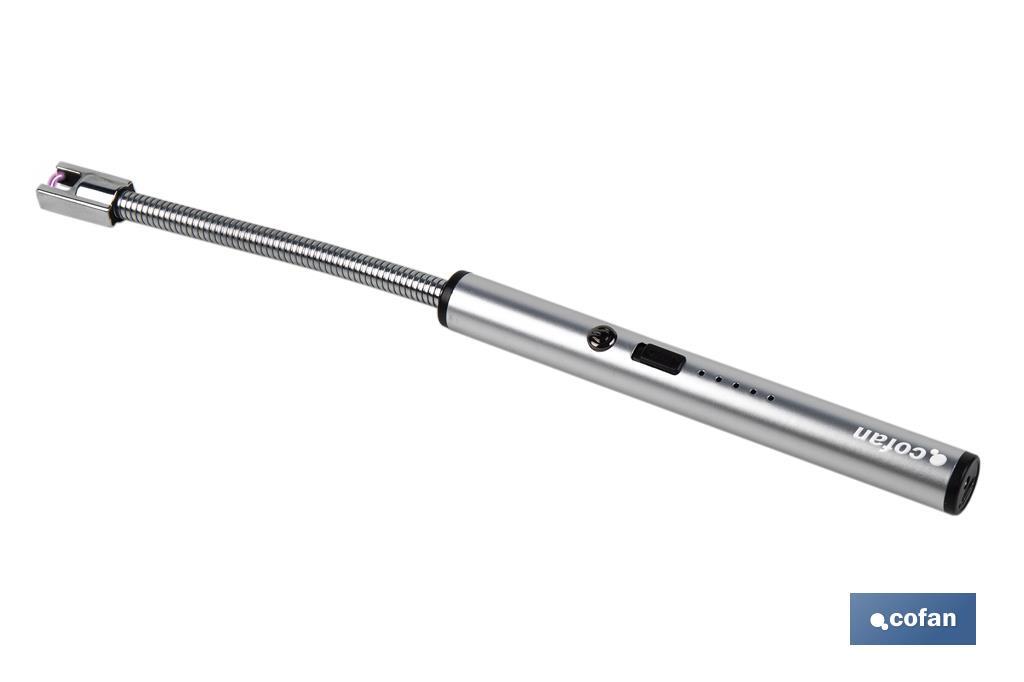 ENCENDEDOR ELECTRICO CON ARCO DE PLASMA  USB MEDIDAS 26 X 1.5 cm