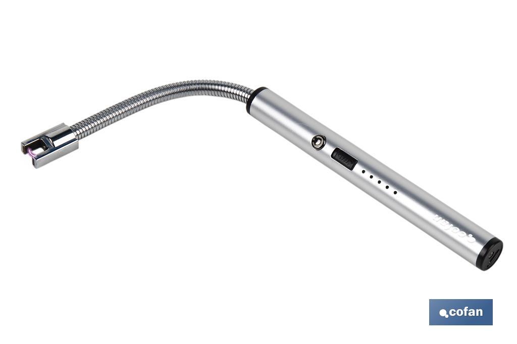 ENCENDEDOR ELECTRICO CON ARCO DE PLASMA  USB MEDIDAS 26 X 1.5 cm