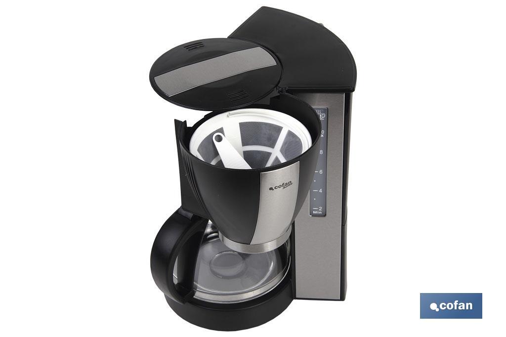 CAFETERA ELÉCTRICA DE GOTEO 870W 10 TAZAS 1.25L