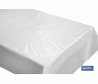 PROTECTOR DE MESA DE  PVC BLANCO 1,40 x 50  m