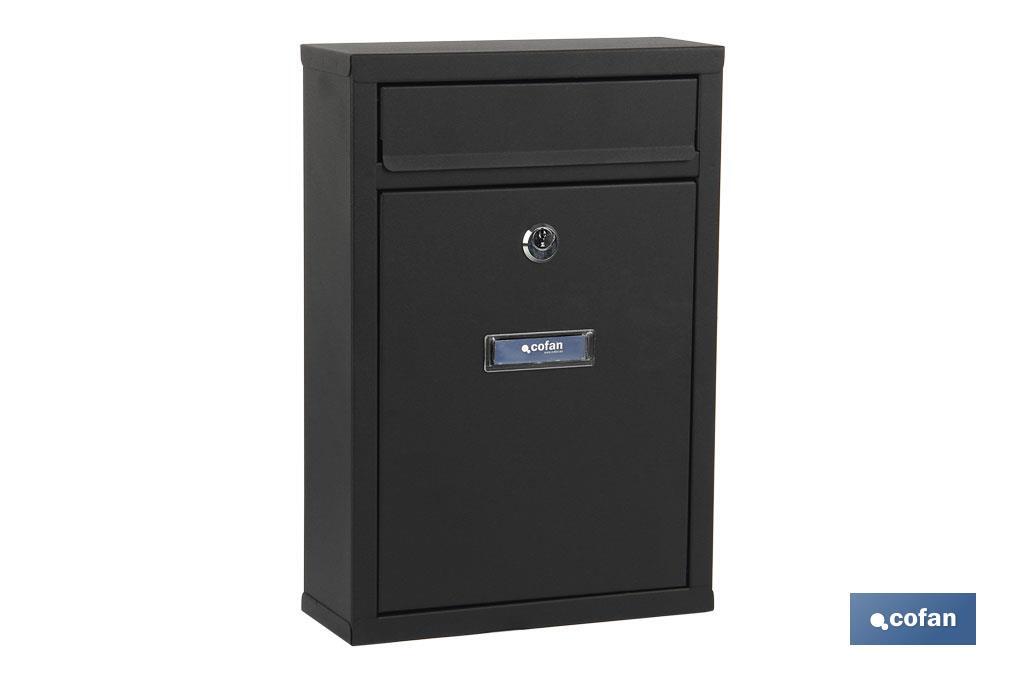 BUZÓN CORREO EXTERIOR BLANCO MODELO LETTER 320X215X85MM