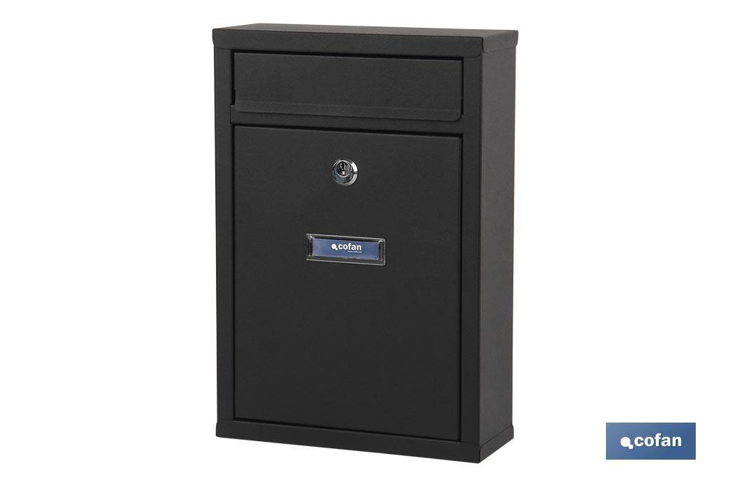 BUZÓN CORREO EXTERIOR BLANCO MODELO LETTER 320X215X85MM