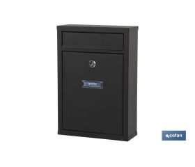 BUZÓN CORREO EXTERIOR VERDE MODELO LETTER 320X215X85MM