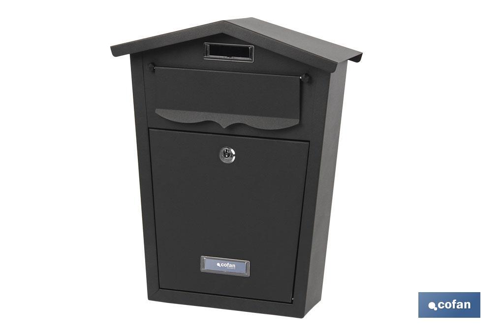 BUZÓN CORREO EXTERIOR BLANCO MODELO GARDEN 360X290X105MM