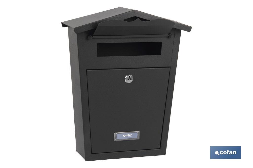 BUZÓN CORREO EXTERIOR BLANCO MODELO GARDEN 360X290X105MM