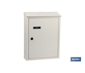 BUZÓN CORREO EXTERIOR BLANCO MODELO POST 385X290X100MM