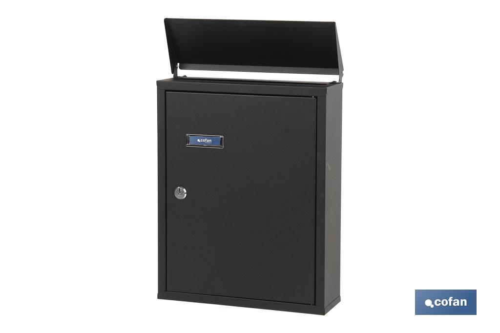 BUZÓN CORREO EXTERIOR BLANCO MODELO POST 385X290X100MM