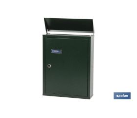 BUZÓN CORREO EXTERIOR BLANCO MODELO POST 385X290X100MM