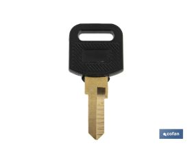 Llave en bruto adecuada para los buzones Cofan