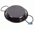 PAELLERA ACERO ESMALTADA Ø10cm