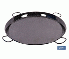 PAELLERA ACERO ESMALTADA Ø80cm (4 asas)
