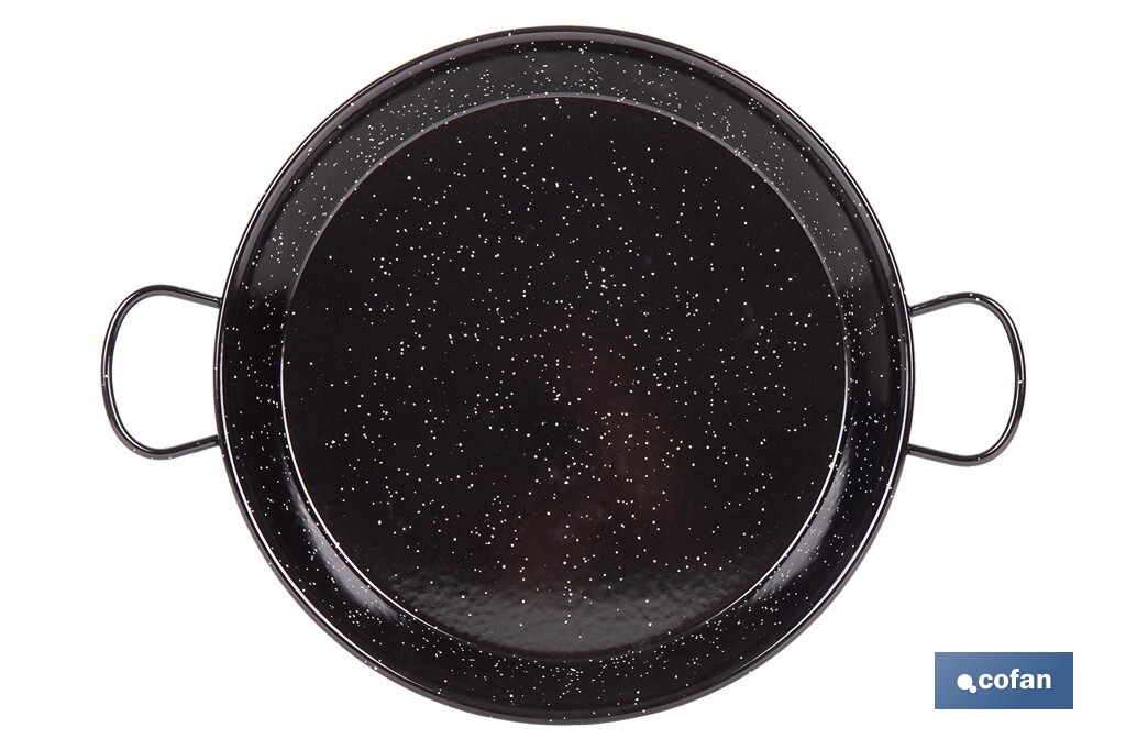 PAELLERA ACERO ESMALTADA INDUCCIÓN Ø30cm
