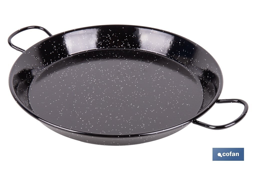 PAELLERA ACERO ESMALTADA INDUCCIÓN Ø30cm